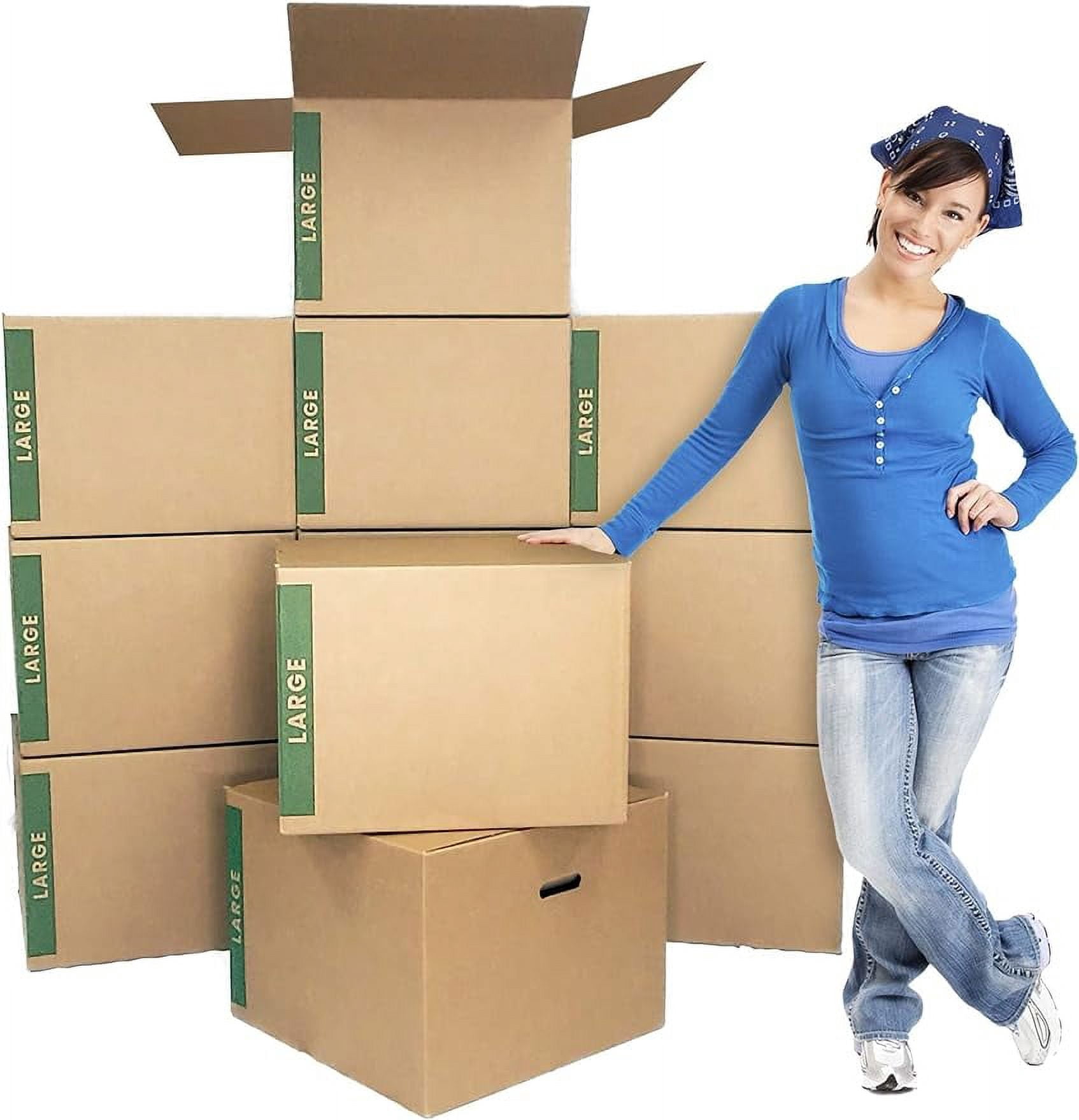 IDL Packaging Small Corrugated Shipping Boxes 16"L X 10"W