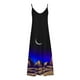 thumbnail image 4 of Puntoco Vestidos Mujer Verano Moda Mujer Primavera/Verano Tirante Sin Espalda Vestido Impreso, 4 of 4