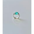 thumbnail image 3 of Oval Cut Natural Aquamarine Ring 925 Sterling Silver Ring Aquamarine Solitaire Anniversary Gift Ring For Women, 3 of 5