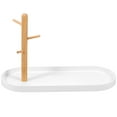 thumbnail image 2 of Key Bowl for Entryway Table Jewelry Tray & Key Tray Wooden 3 Stand Hanging Organizer Wooden Valet Tray Wood Key Tray for Entryway Table for Key Jewelry Ring, 2 of 11