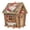 C-G, variant on 3D Christmas Wooden Pearl House DlY Kit, Rhinestone Diamond Art DIY Set, Complete Beginner Craft Set with Pre-Cut Wood Panels, Christmas Tree Ornaments, Handmade Home Decoration Gifts