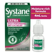 SYSTANE ULTRA Lubricant Eye Drops for Daily Use for Dry Eye Symptoms, 4mL