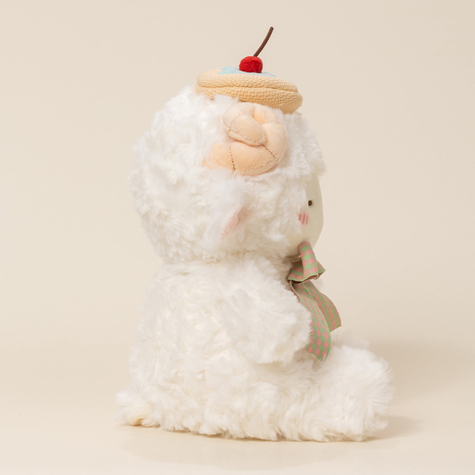 Cute 9.8in Lamb Plush, Soft Sheep Stuffed Animal Birthday Gifts, Easter Decorations for Home and Valentines Day Gifts for Room Decor, A
