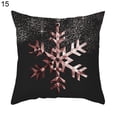 thumbnail image 1 of Funda de almohada con estampado de ciervos, funda de cojín de poliéster decorativa elástica para el hogar, 1 of 5
