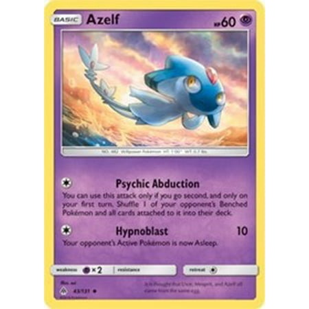 pokemon forbidden light azelf 43 walmart com walmart pokemon forbidden light