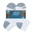 thumbnail image 2 of Skechers Kids Boys' 10 Pack 1/2 Terry Qtr Crew Socks, White/Blue, 7-8.5, 2 of 4