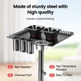 thumbnail image 3 of K-Salon Rolling Tray Cart, Height-Adjustable Hair Extension Cart for Hair Stylist with Magnetic Bowls & Large Tray Tool Organizer for Salon Professionals, 3 of 7
