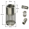 thumbnail image 5 of sunsanly Inlet Suction Strainer Stainless Steel Garden Hose Inlet Filter Mesh Easy Install Intake Hose Pickup Filter Head for Irrigation Water Pump Filter, 5 of 8