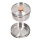 thumbnail image 2 of Cooking Pot and Pan Set 304 Stainless Steel Portable Camping Cookware Mess Kit with Storage Bag for Hiking Backpacking, 2 of 4