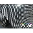 thumbnail image 3 of VViViD One-Way Perforated Black Vinyl Privacy Window Film Adhesive Glass Wrap Roll (50ft x 54 inches), 3 of 5