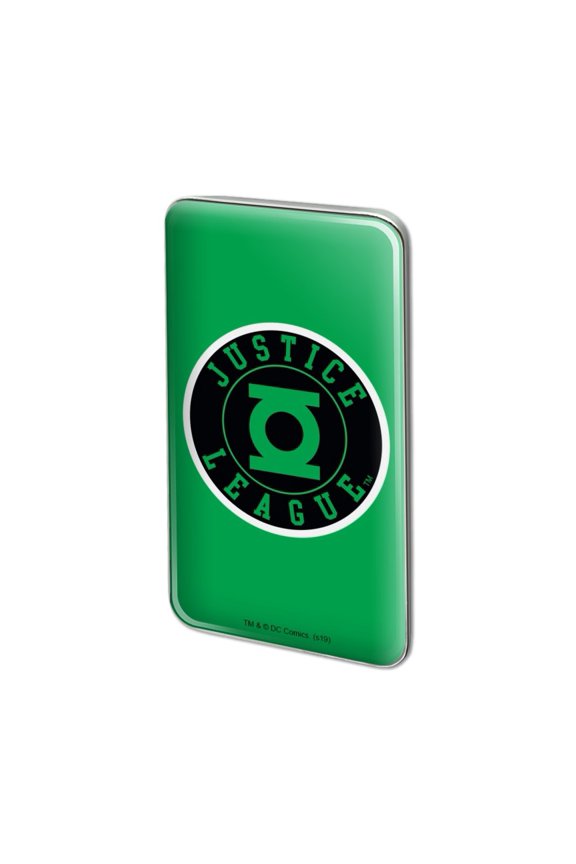 Justice League Green Lantern Athletic Logo Metal Rectangle Lapel Hat Pin Tie Tack Pinback