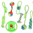 thumbnail image 1 of Puppy Teething Toys from 8 Weeks, Interactive Dog Rope Toy, Natural Cotton Dog Chew Toy, 7 Packs…, 1 of 6