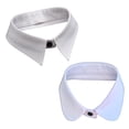 thumbnail image 6 of 2PCS Decorative Collar Wrist Cuffs Sleeve Cover Professional Dress Shirt Enhancement Accessories for Formal Meeting, 6 of 8