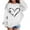 z251022-b-White, variant on XEGLSBU Hoodies for Girls 10-12 Baggy Preppy Girl's Boy's Hoodie Long Sleeve Soft Sweatshirt Graphic Hoody Kids Cute Pullovers Top Clothes For Girls White Size 12-13 Years
