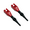 Red, variant on Flexible Draining Tool Snap Funnel, Multi-Purpose Flexible Fold Oil Funnel Tool