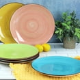 thumbnail image 7 of Elama Sebastian 6 Piece Stoneware Dinner Plate Set in Assorted Colors, 7 of 7