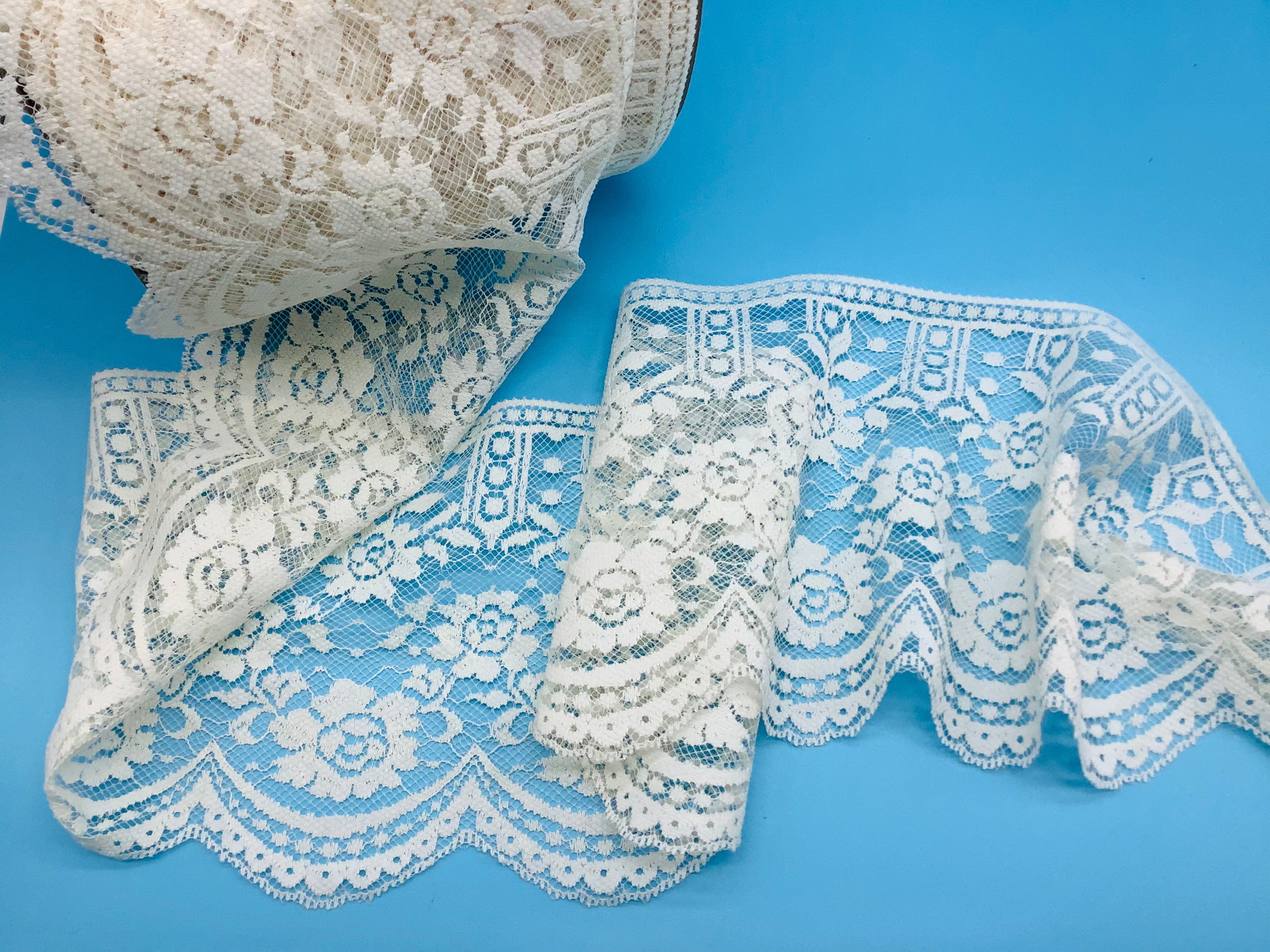 Natural 7-1/4" Lace - 6 Yards