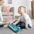 thumbnail image 4 of Juguetes de piscina, piano electrónico de dinosaurio para niños, educación temprana, puede jugar rompecabezas, juguetes musicales, principiantes, piano de juguete para bebés, regalos para familiares,, 4 of 6