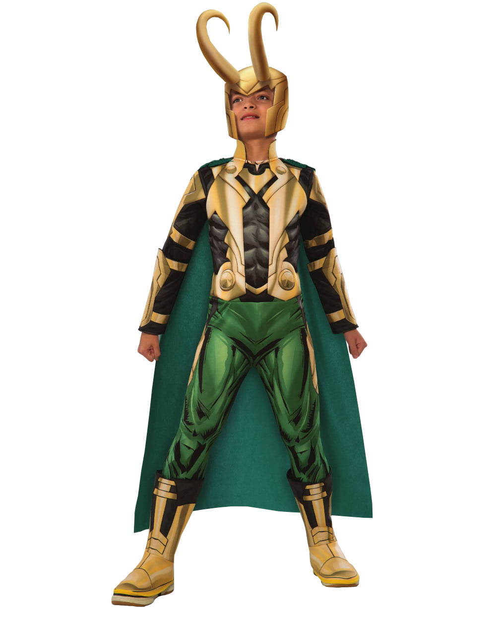 Marvel Deluxe Loki Costume For Kids Walmart Com