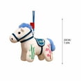 thumbnail image 2 of Cute Horse Plush Ornament 2026 Chinese Year of The Horse Statue Mascot Zodiac Feng Shui Decorations for Home Office Store Shop Restaurant Tabletop Decors To Accompany Sleep Gift, 2 of 7