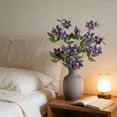 thumbnail image 5 of EGYMEN Artificial Clematis Flower, Faux Clematis Floral Arrangement, Decorative Clematis Plant, Lifelike Clematis Bloom, Silk Clematis Blossom, 5 of 6