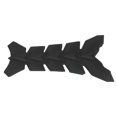 thumbnail image 3 of Almohadilla para tanque de gasolina y aceite de Gel 3D para motocicleta, Protector de huesos de pescado, pegatina decorativa, color negro, 3 of 5