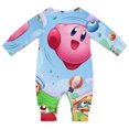 thumbnail image 2 of Kirby Poster Baby Rompers One-Piece Long Sleeve Jumpsuit Bodysuits Newborn Infant Toddler Outfit Kid Clothes Sets, 2 of 8