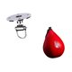 thumbnail image 5 of Saco de boxeo de velocidad, pelota de boxeo de cuero PU para entrenamiento y fitness. Rojo, 5 of 9
