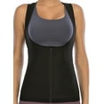 thumbnail image 3 of SHCKE Women Compression Shirts Slimming Body Shaper Vest Workout Tank Top Sauna Sweat Body Shaper Workout Shirt, 3 of 5