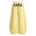 thumbnail image 5 of SONXAHE Paris‑Letter‑Print Sweatpants for Little Girl Print Casual Pants Bottoms, 5 of 5