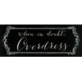 thumbnail image 2 of Adams, Emily 14x8 Gold Ornate Wood Framed with Double Matting Museum Art Print Titled - Overdress, 2 of 4