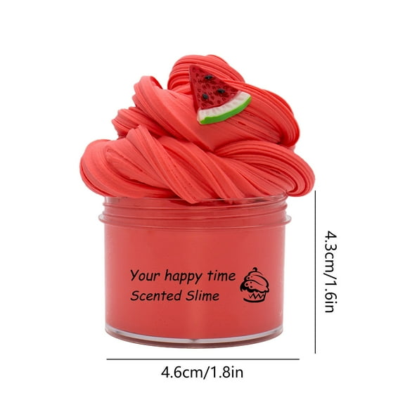 A Furry Cloud Butter Slime Clay Toy 70Ml Non Settling Stretchy Slime With Accessories For Diy Creative Crafts Kids Sensory Play Stress Relief Toy