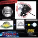 thumbnail image 3 of 2 Faros Lupa Led Cree Moto Universal Ojo Ángel Estrobo U7, 3 of 8