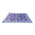 thumbnail image 2 of Ahgly Company Machine Washable Indoor Rectangle Oriental Blue Traditional Area Rugs, 5' x 8', 2 of 4
