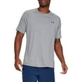thumbnail image 2 of Under Armour Men's Tech 2.0 Athletic T-Shirt Training UA Short Sleeve Tee, Black, XL, 2 of 2