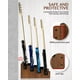 thumbnail image 5 of Soporte de guitarra STRICH de madera con 4 soportes para 4 guitarras eléctricas/bajos, 5 of 9