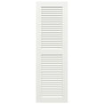 thumbnail image 6 of Ekena Millwork 15"W x 71"H True Fit PVC Two Equal Louver Shutters, Unfinished (Per Pair - Hardware Not Included), 6 of 11