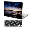 thumbnail image 1 of KSK KAISHEK Compatible Old MacBook Pro 13 inchs Case 2015/2014/2013/end 2012 Rel. Model A1425 or A1502, Plastic Hard Case Shell Cover + Black Keyboard Cover, Sky Series 1039, 1 of 5