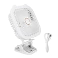 thumbnail image 2 of Ventilador Portátil Con Clip ANGGREK Luz LED Blanca Para Interior, 2 of 8