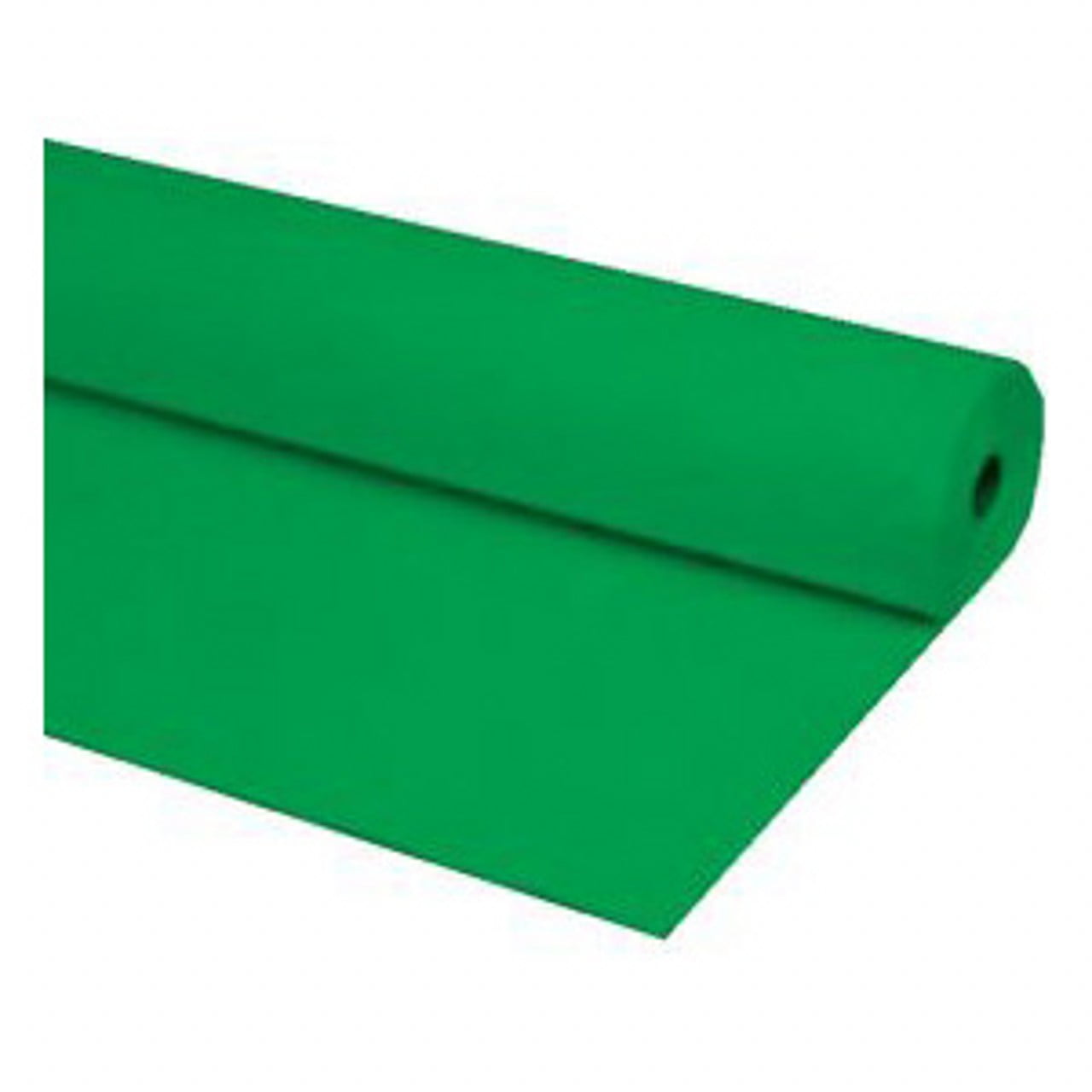 40" X 300 Ft Economy Banquet Roll Plastic Table Cloth Green