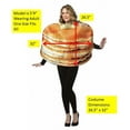 thumbnail image 4 of Rasta Imposta Get Real Stacked Pancakes Men's Adult Halloween Costume, One Size, (40-46), 4 of 4
