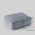 thumbnail image 2 of Ultra Space Saving Self Compression Organiser, Movable Large Self-Compressing Movable Organiser Bags With Handle And Zip, For Duvets, Blankets, 2 of 5