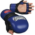 thumbnail image 2 of Combat Sports MMA Safety Sparring Gloves Regular Red / Black, 2 of 4