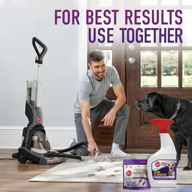 HOOVER Pattes et griffes Carpet Cleaner Solution Clean Pack Pods 14-Pack