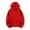 Red, variant on ShomPort Men's Cotton Hoodie Long Sleeve Drawstring Comfy Plain Tops Oversized Athletic Hooded Sweatshirts Pocket