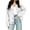 White, variant on Edvintorg Denim Jacket for Women Fall Winter Fashion Loose Casual Jean Jackets with Pocket Button Down Women's Clothes Black L