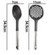 thumbnail image 2 of Juego completo de utensilios de cocina de acero inoxidable y nailon -, 2 of 5
