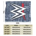 thumbnail image 3 of WWE Throw Blanket, Cozy Flannel Blankets For Boys Girls, Super Soft Warm Blanket For Couch Sofa Bed, 3 of 9