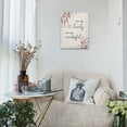 thumbnail image 2 of Isn' T She Lovely Nursery Wall-Art, Girl Sign, Girl Nursery Decor, Boho Nursery Girls Room Decorations Print Framed Canvas Artwork For Home Girl Nursery Decor, 2 of 4