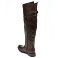thumbnail image 3 of Breckelles Rider-82 New Women Crinkle Leatherette Round Toe Riding Thigh High Boot, 3 of 6